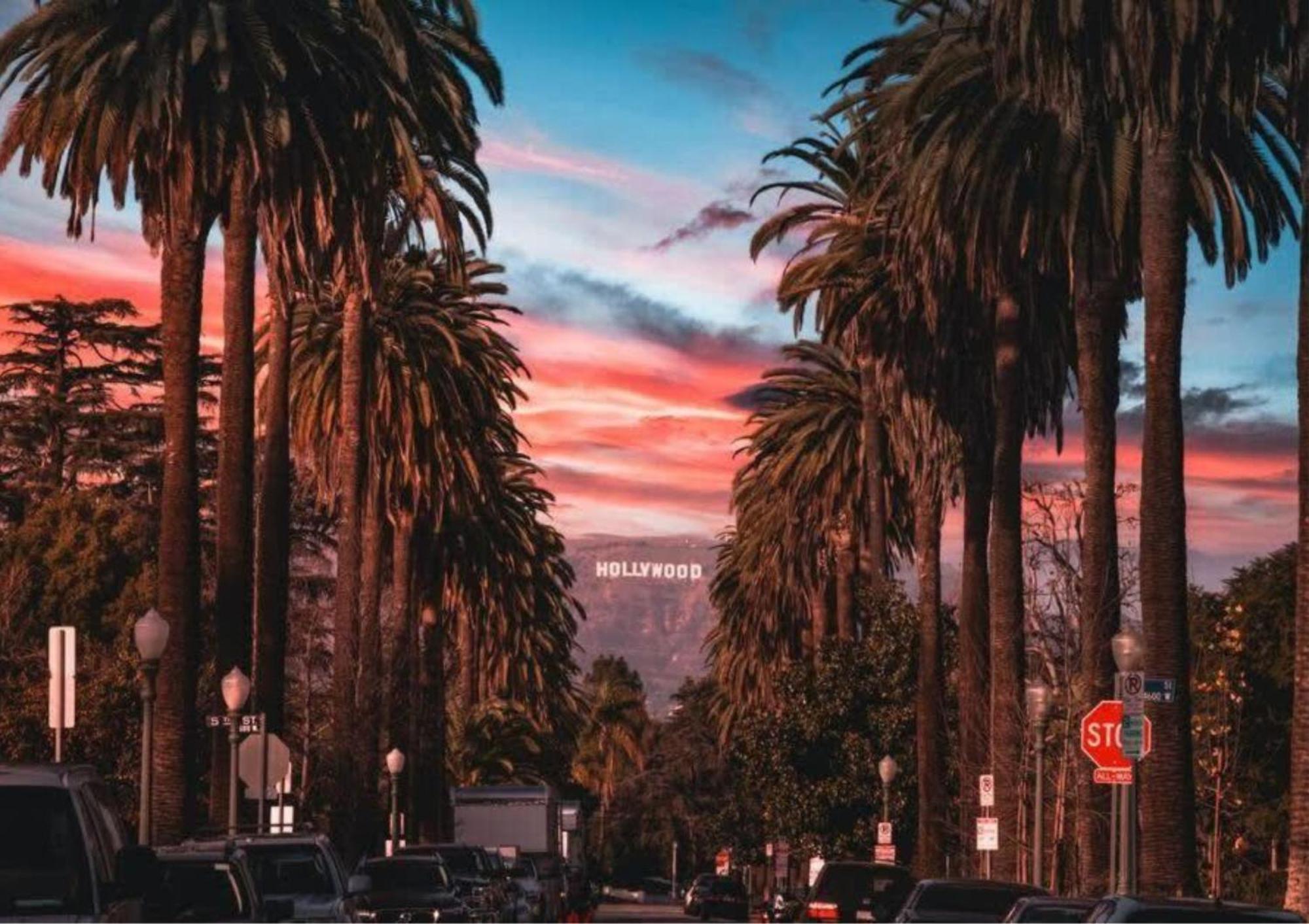 Modern Hollywood Sunset View & Free Parking Apartment *
