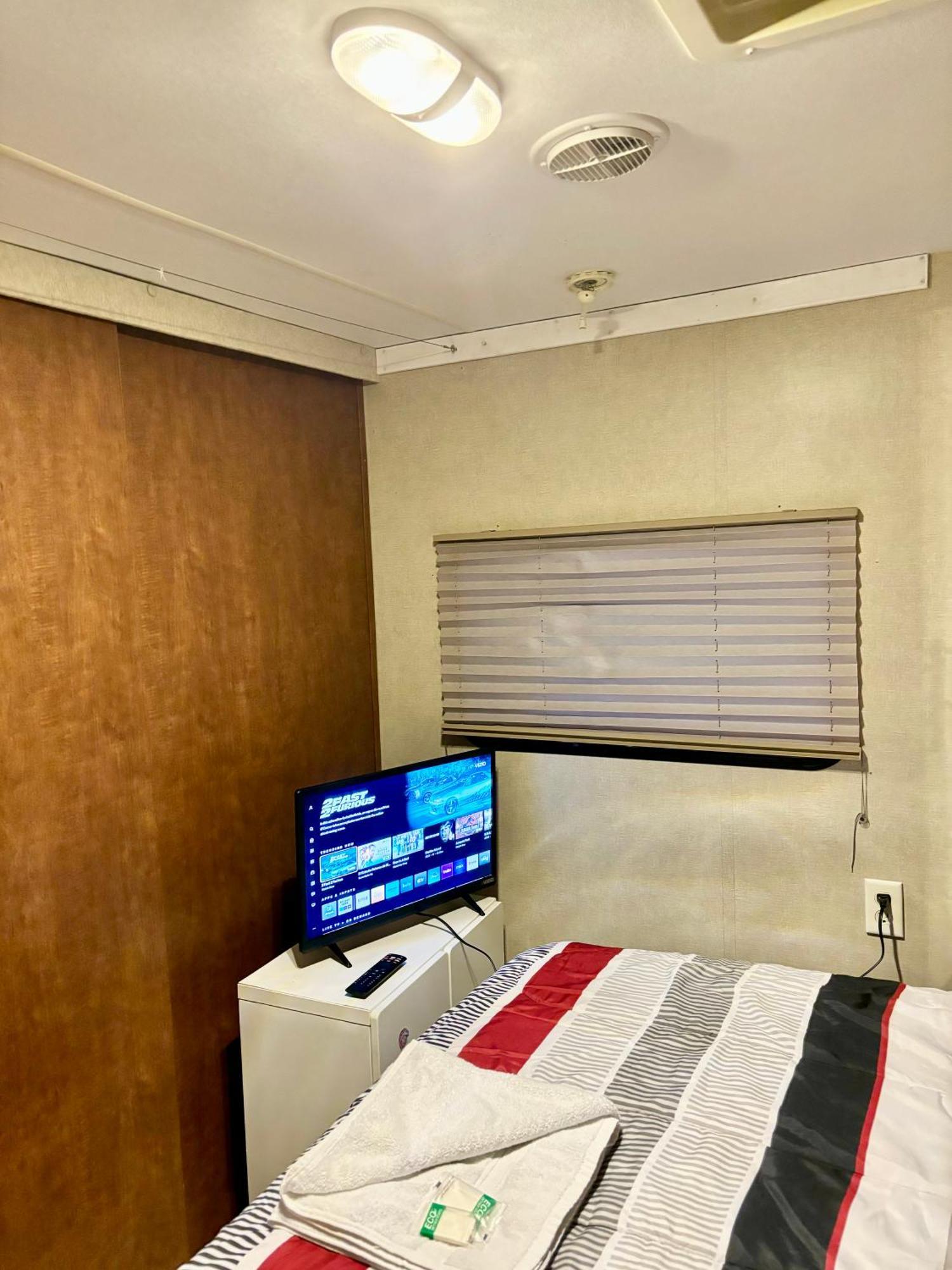 Campsite In Modern Rv Trailer Los Angeles