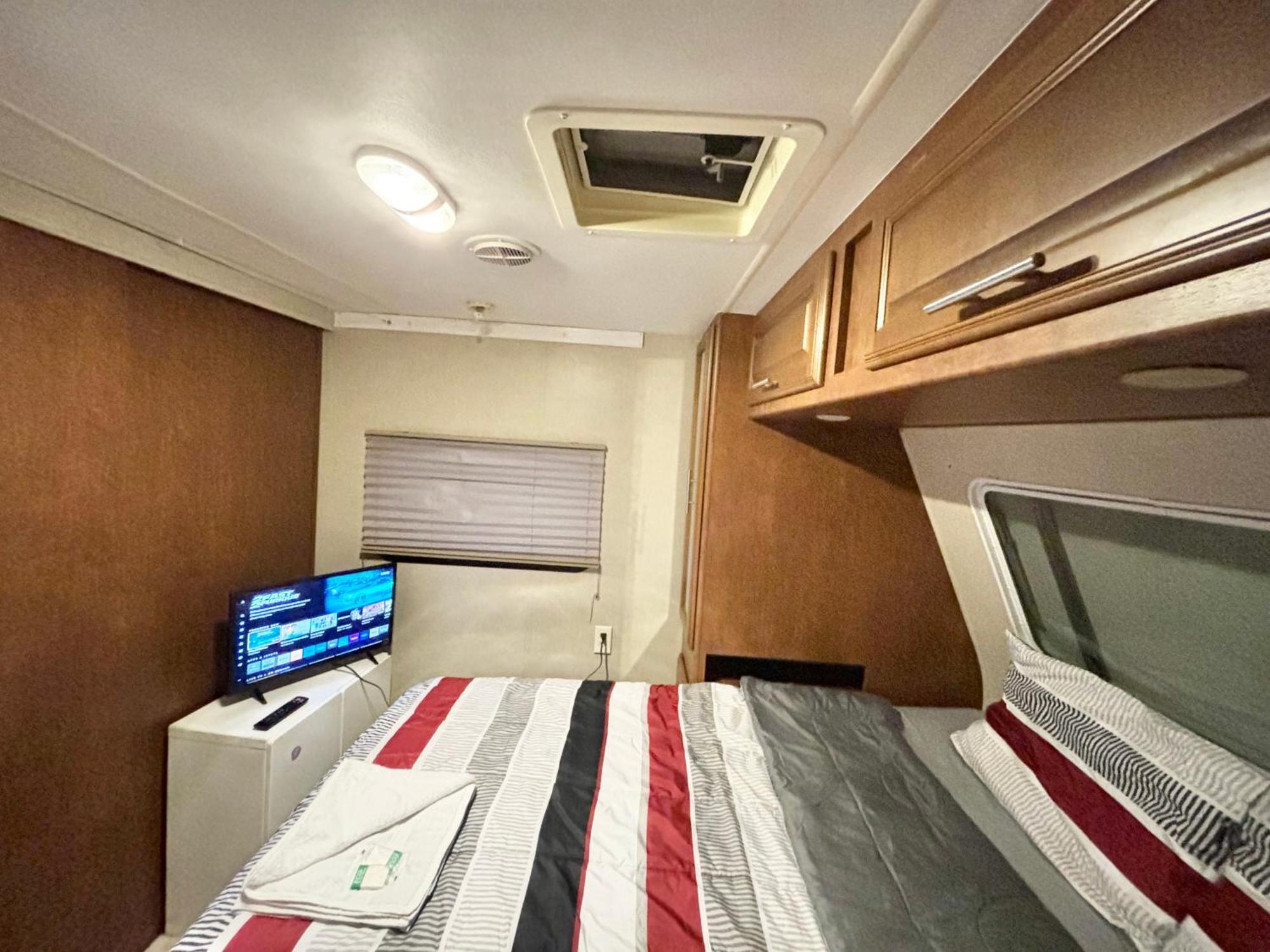 Campsite In Modern Rv Trailer Los Angeles