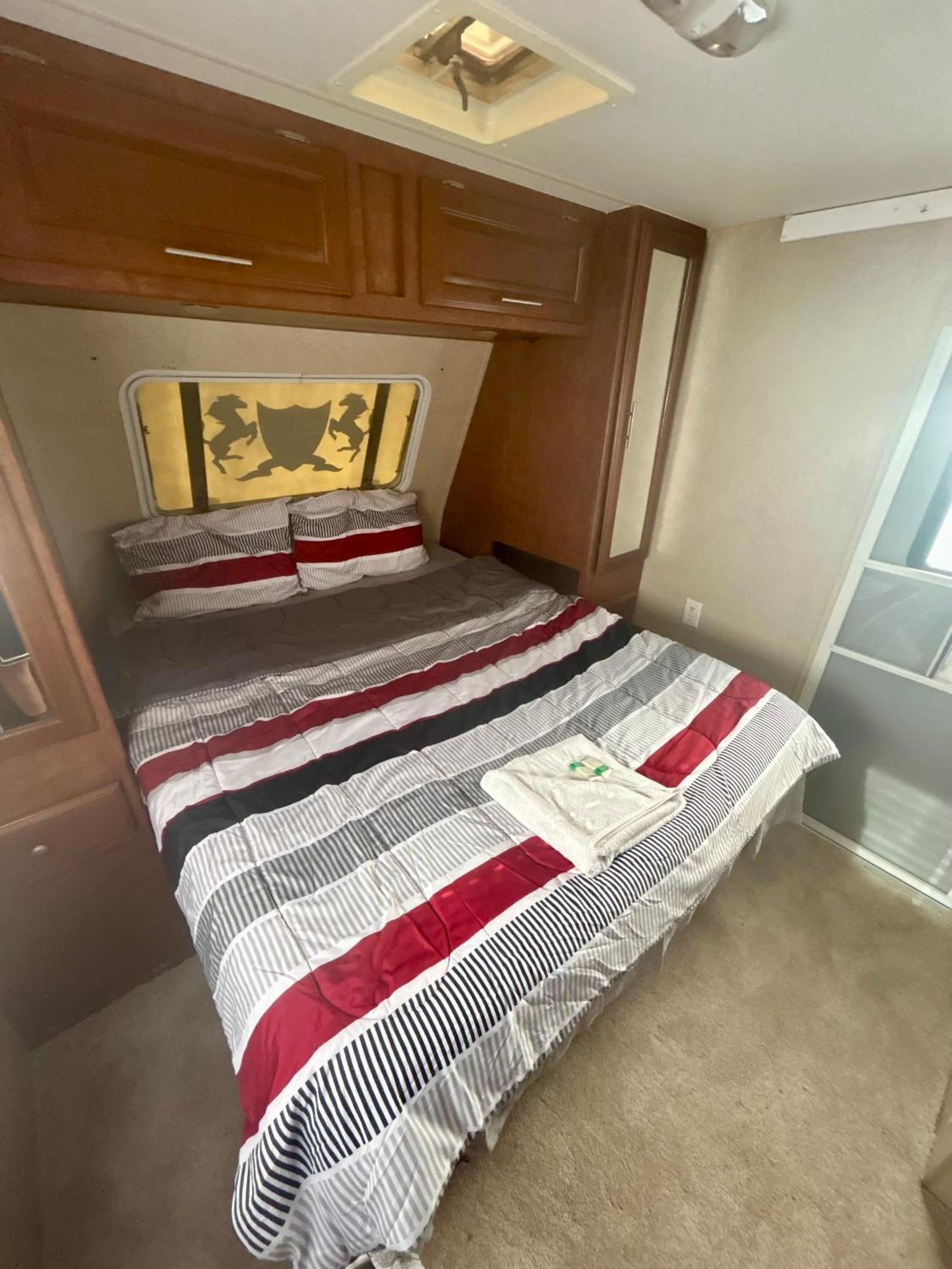 Campsite In Modern Rv Trailer Los Angeles