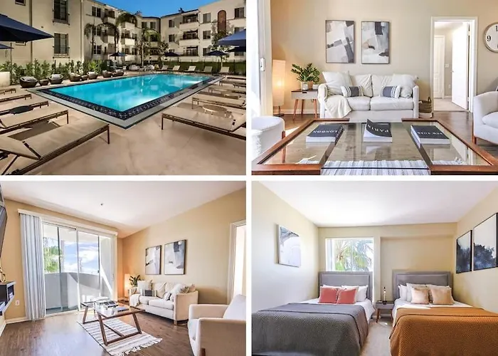 Outstanding 2Bdr Near Venice Beach - Gym-Pool-Free Parking
