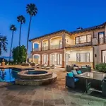 Majestic 6Br Mediterranean Mansion With Valley Views & Movie Theater