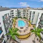 Luxury Apartstudio Marina Del Rey Pool, Gym, Parking, Jacuzzi, Bbq