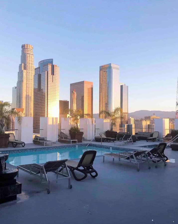 Huge Downtown La Loft With Rooftop Pool & Jacuzzi Apartment