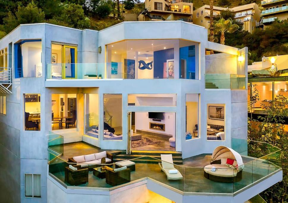Villa Hollywood Hills Modern Sanctuary-jaw Dropping View
