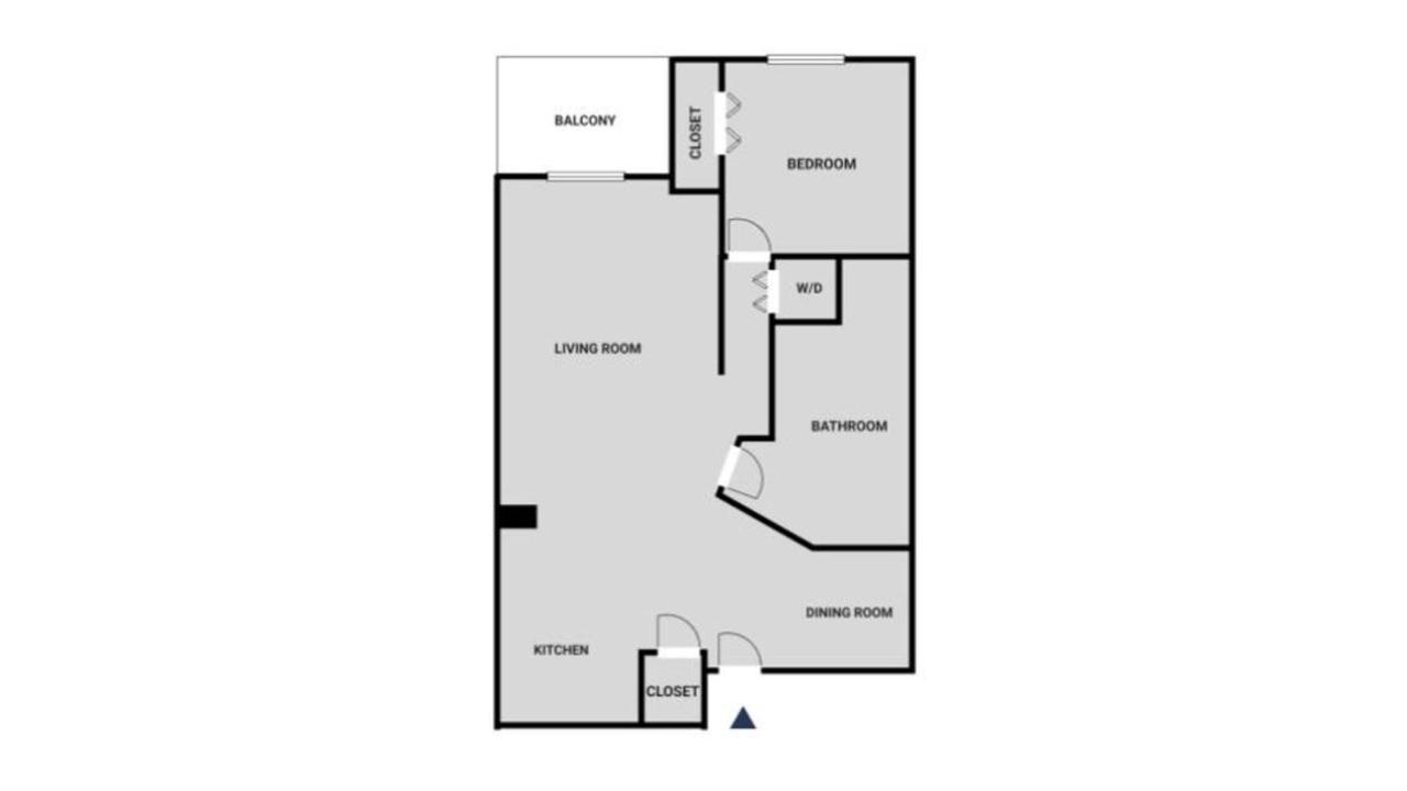 Apartment Downtown 1br W Pool Wd Gym Nr 7th St Metro Lax-605 *