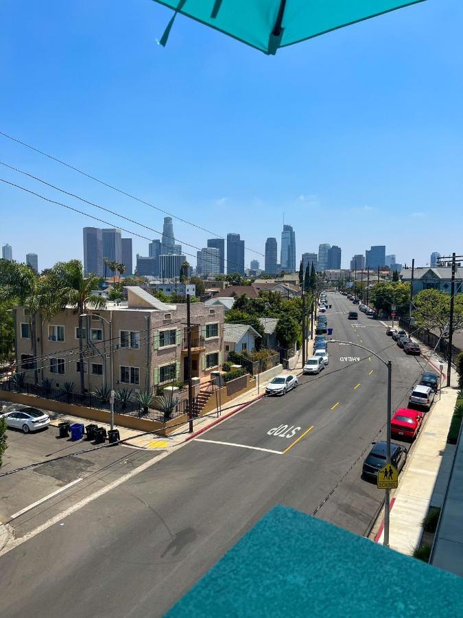 Downtown Angeles Skyline Balcony View Modern Penthouse * Los Angeles
