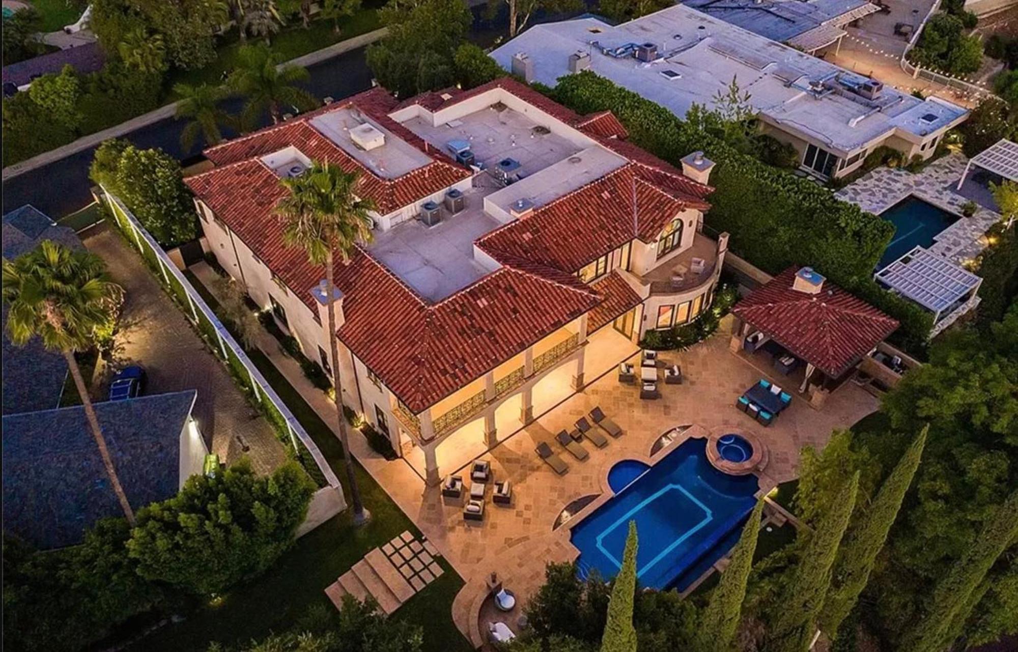 Majestic 6br Mediterranean Mansion With Valley Views & Movie Theater
