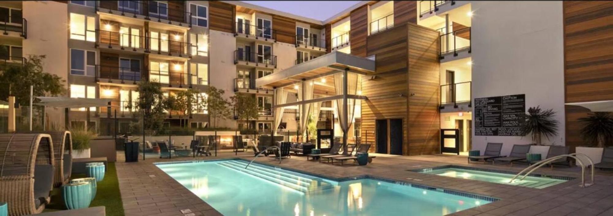 Ruby Tide - Two Floor Airy 2br Marina Side Exclusive Amenities Apartment Los Angeles