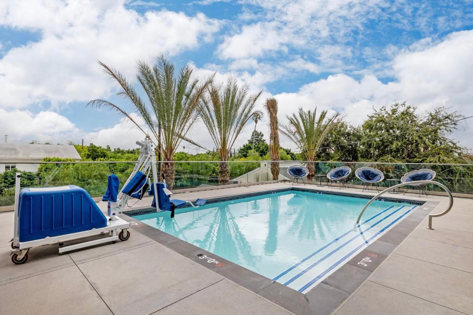 Apartamento Hollywood 1br W Pool Gym Nr Coffee Shops Lax-1112 Los Angeles