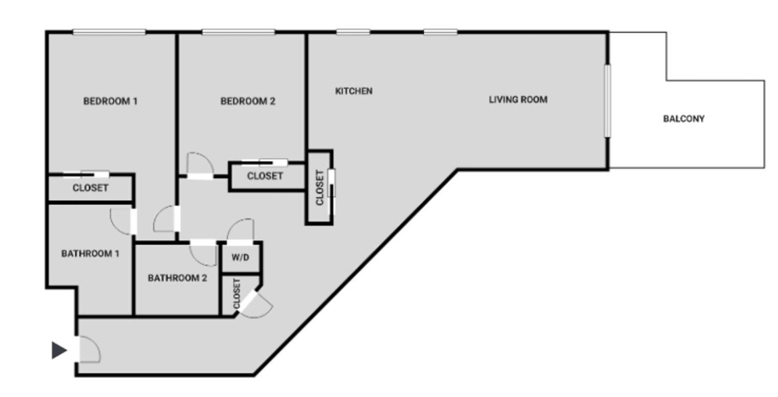 Apartment Mid-wilshire 2br W Roof Terrace Nr Shopping Lax-1121 *