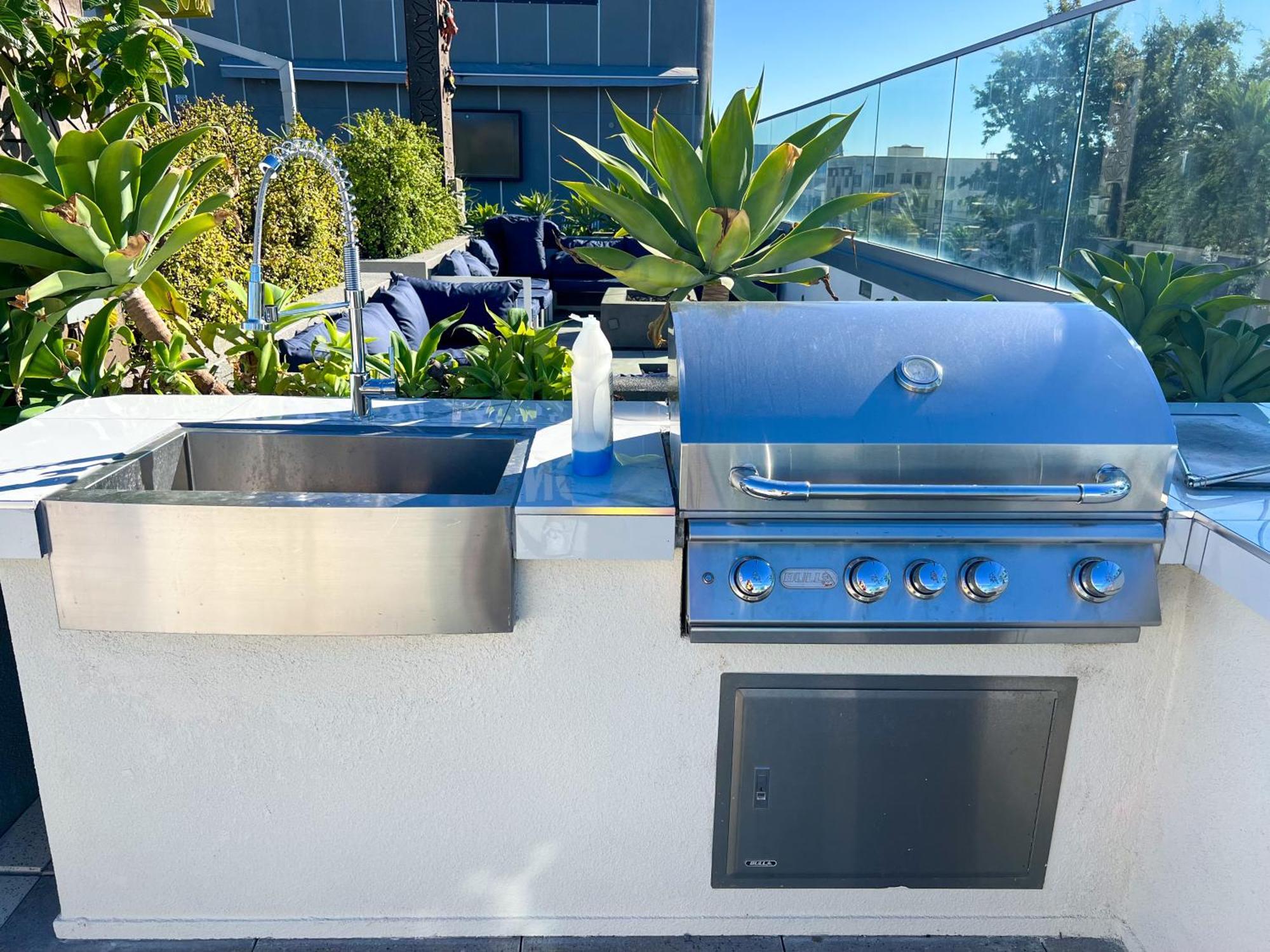 Aparthotel Downtown Angeles Skyline Balcony View Modern Penthouse *