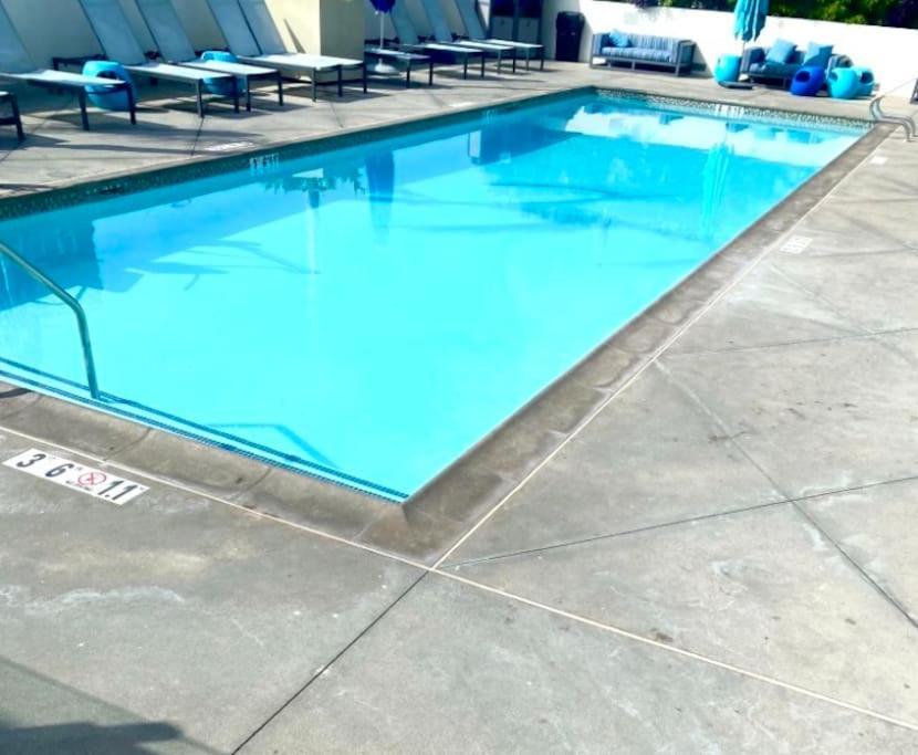 Mdr Chic 1bd/1ba With Pool-view, Spa, Gym, Parking *