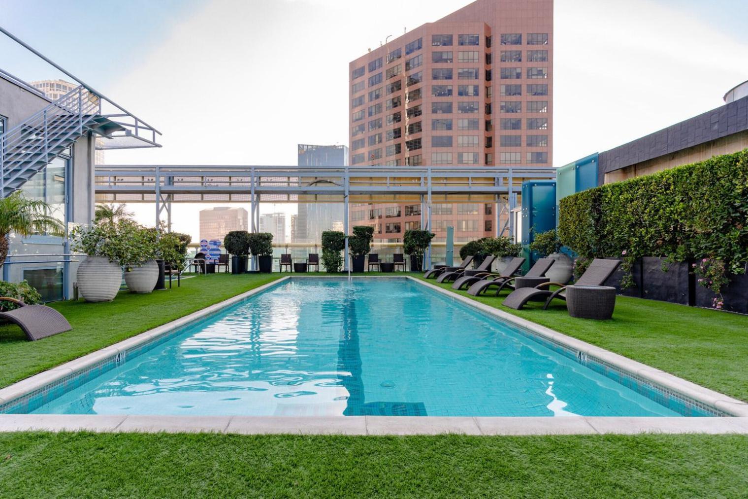 Apartment Downtown 1br W Pool Gym Wd Nr Staples Center Lax-543