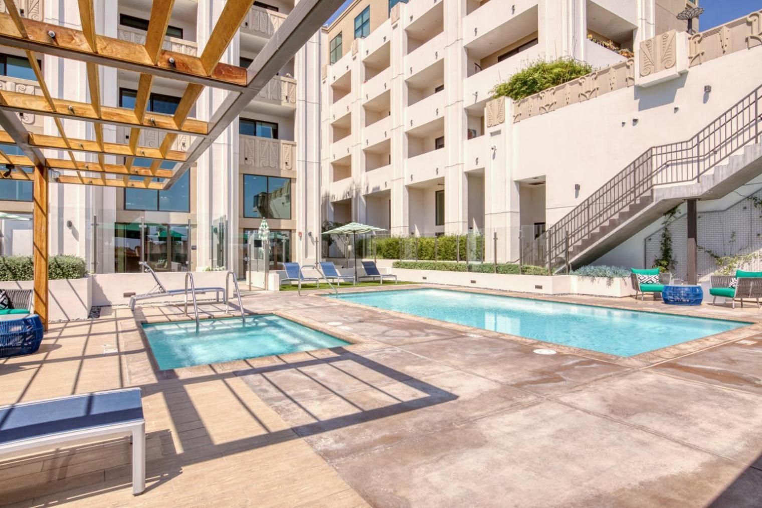 Apartment Blueground Mid-wilshire Pool Nr Dining Lax-1225