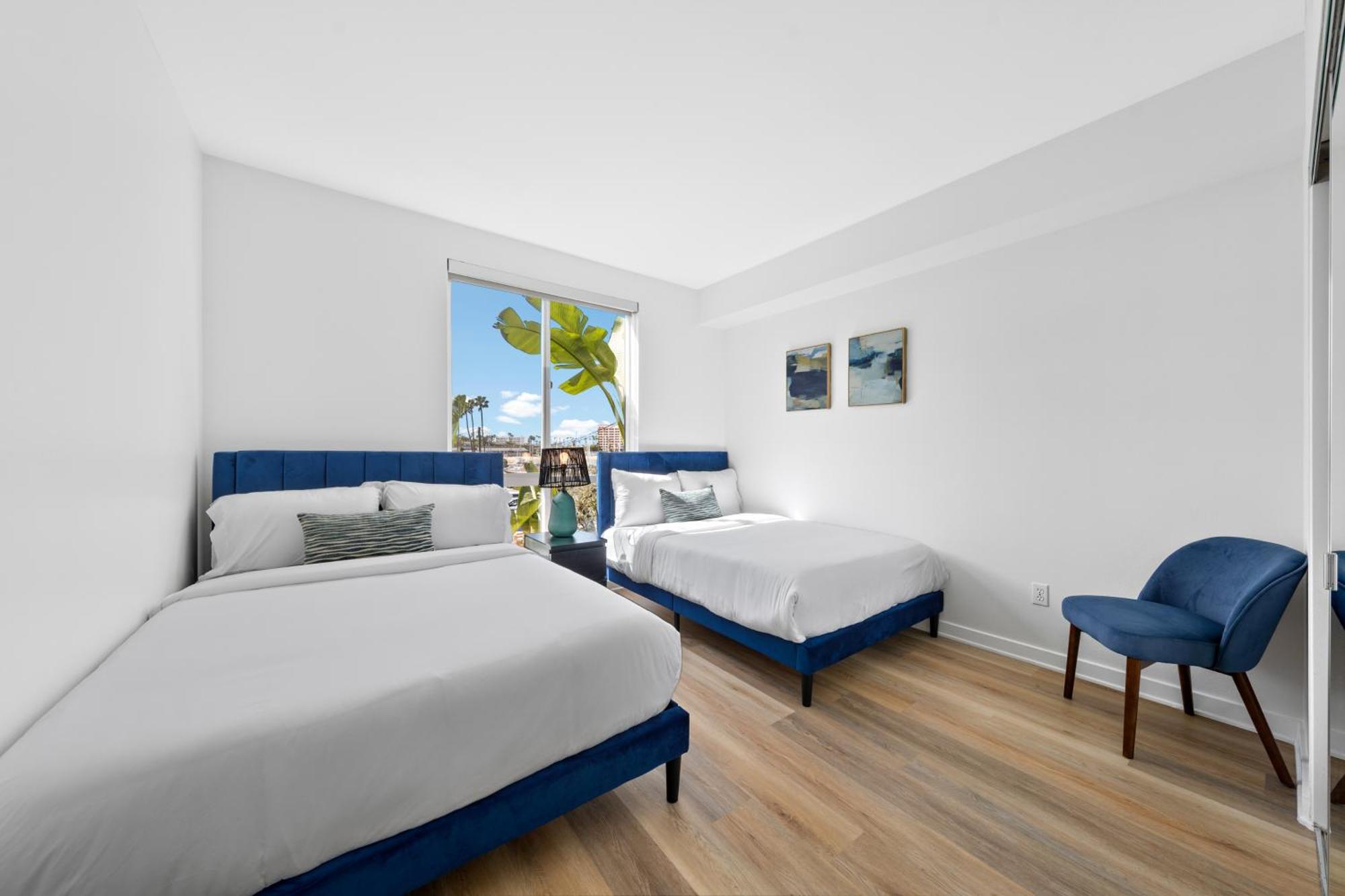Apartment The Turquoise Lounge - Chic 2br View Pool, Sauna *