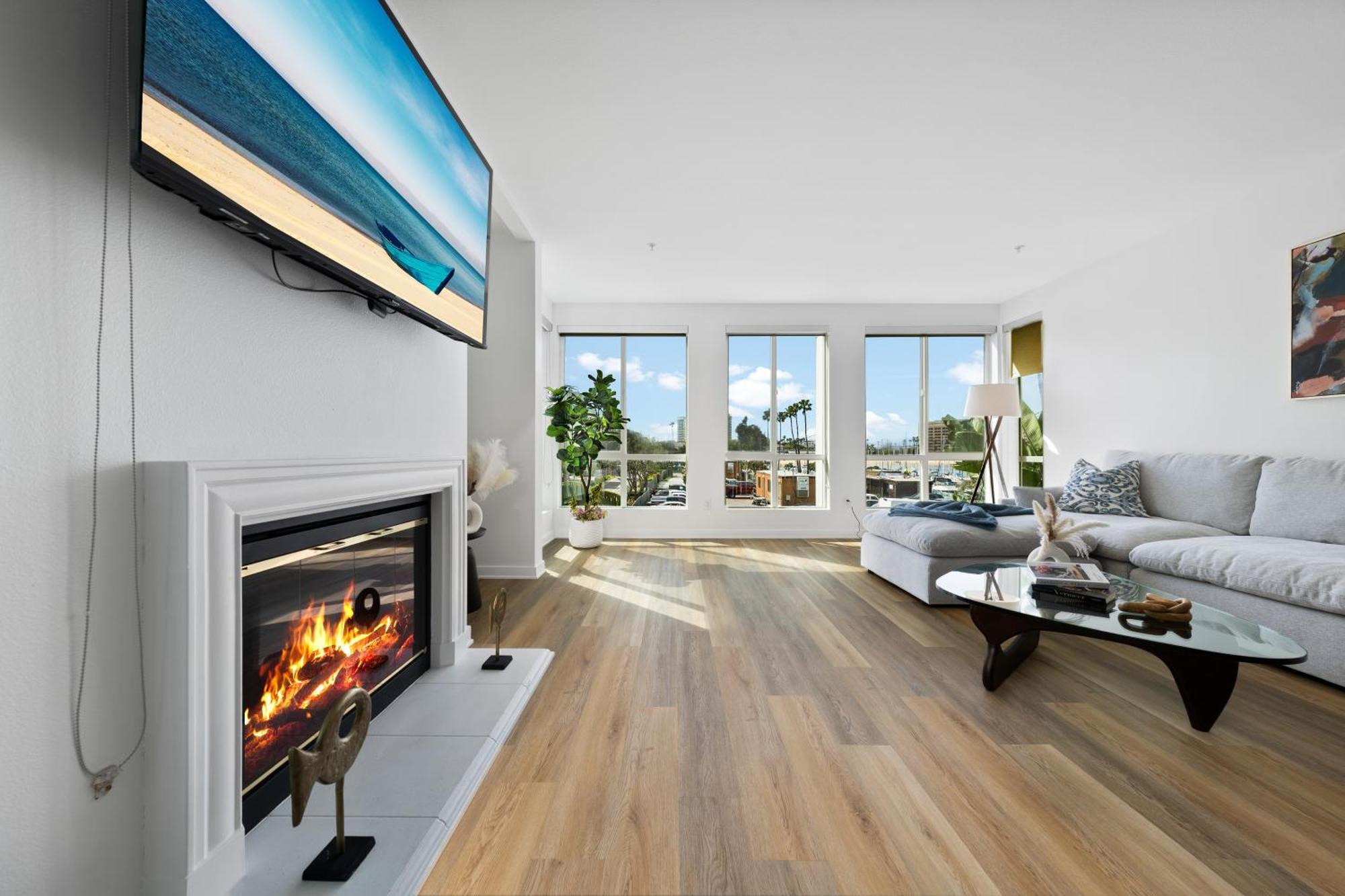 Apartment The Turquoise Lounge - Chic 2br View Pool, Sauna Los Angeles