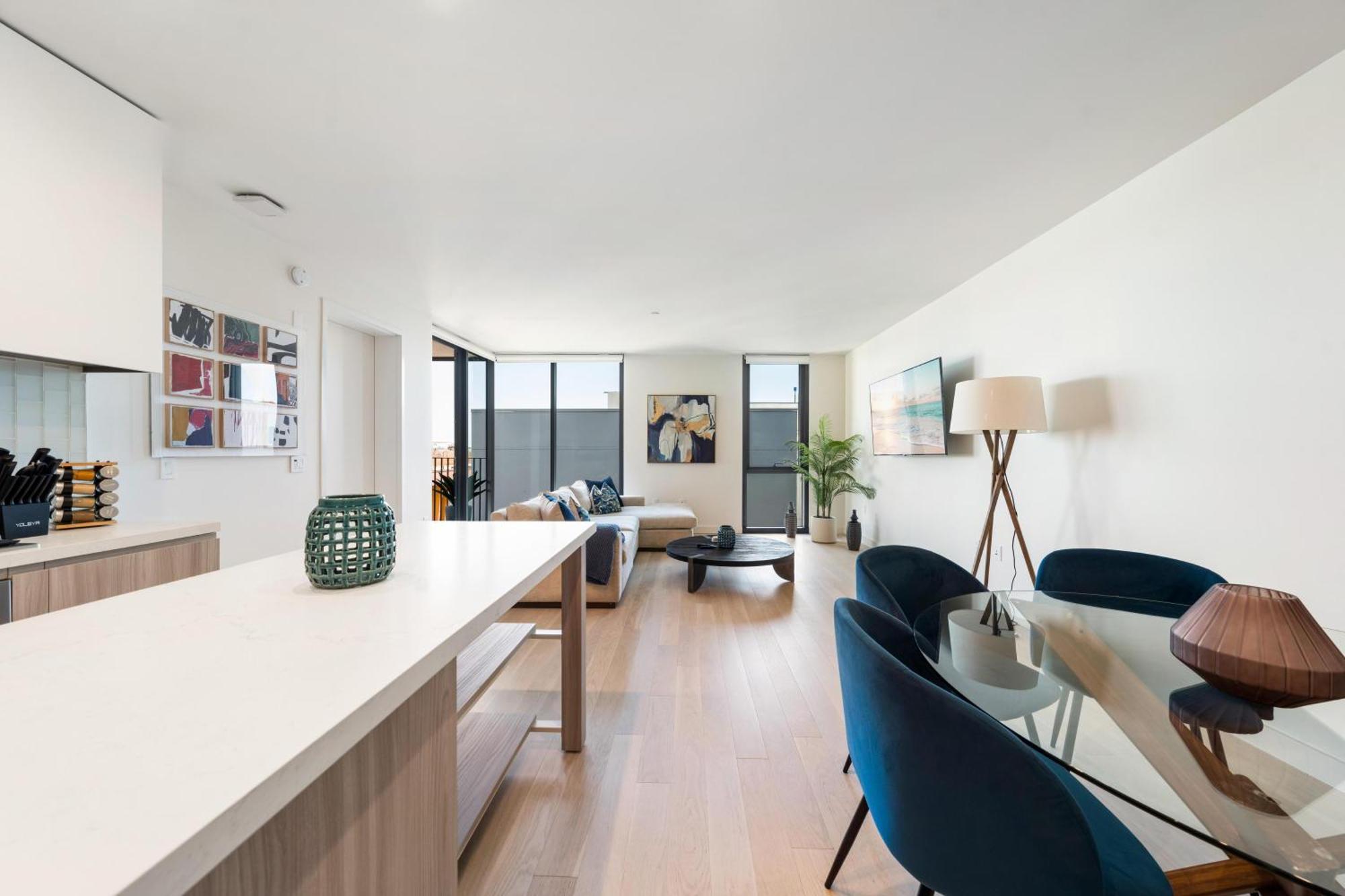The Sapphire Nest - Spectacular Rooftop Amenities Ocean Views 2br Apartamento Los Angeles