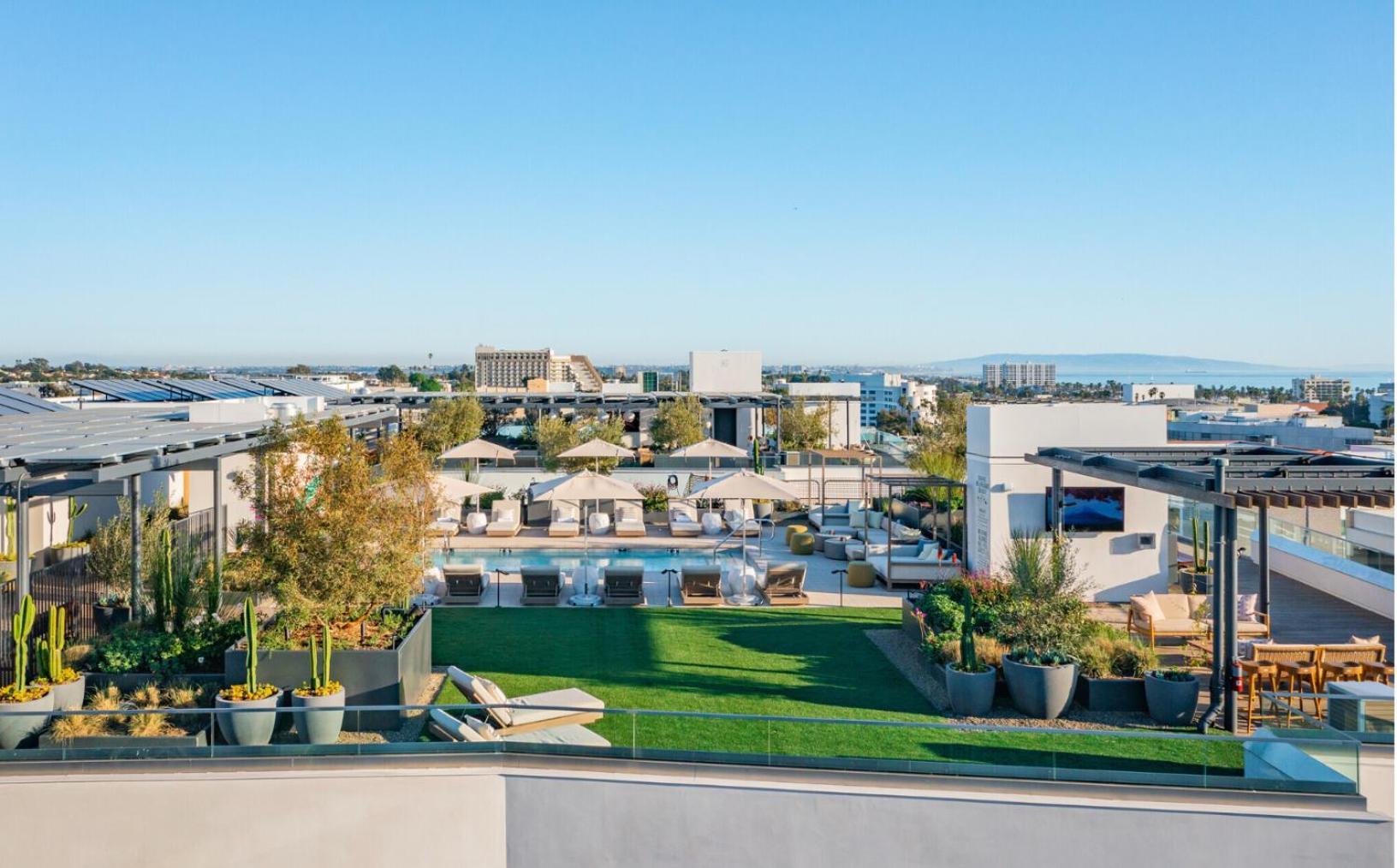 Apartment The Garnet - Full Ocean View 2br W Private Rooftop Los Angeles