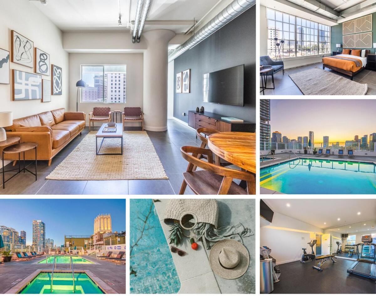 Apartment Dtla 2br Rooftop Jacuzzi & Sunset Views *