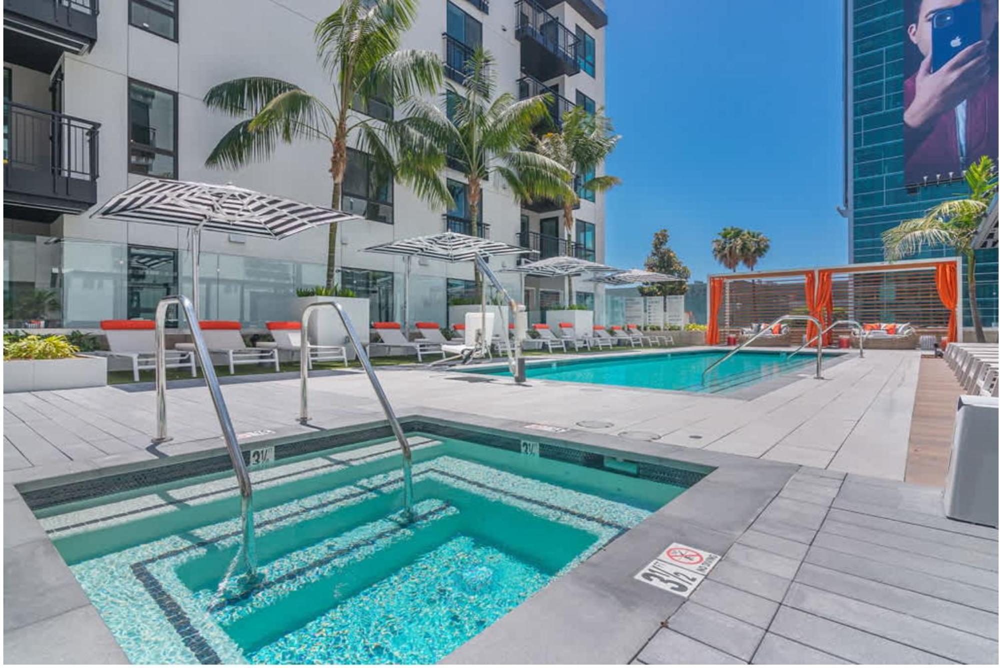 Sunbathed Hollywood Sunset View Free Parking Apartment