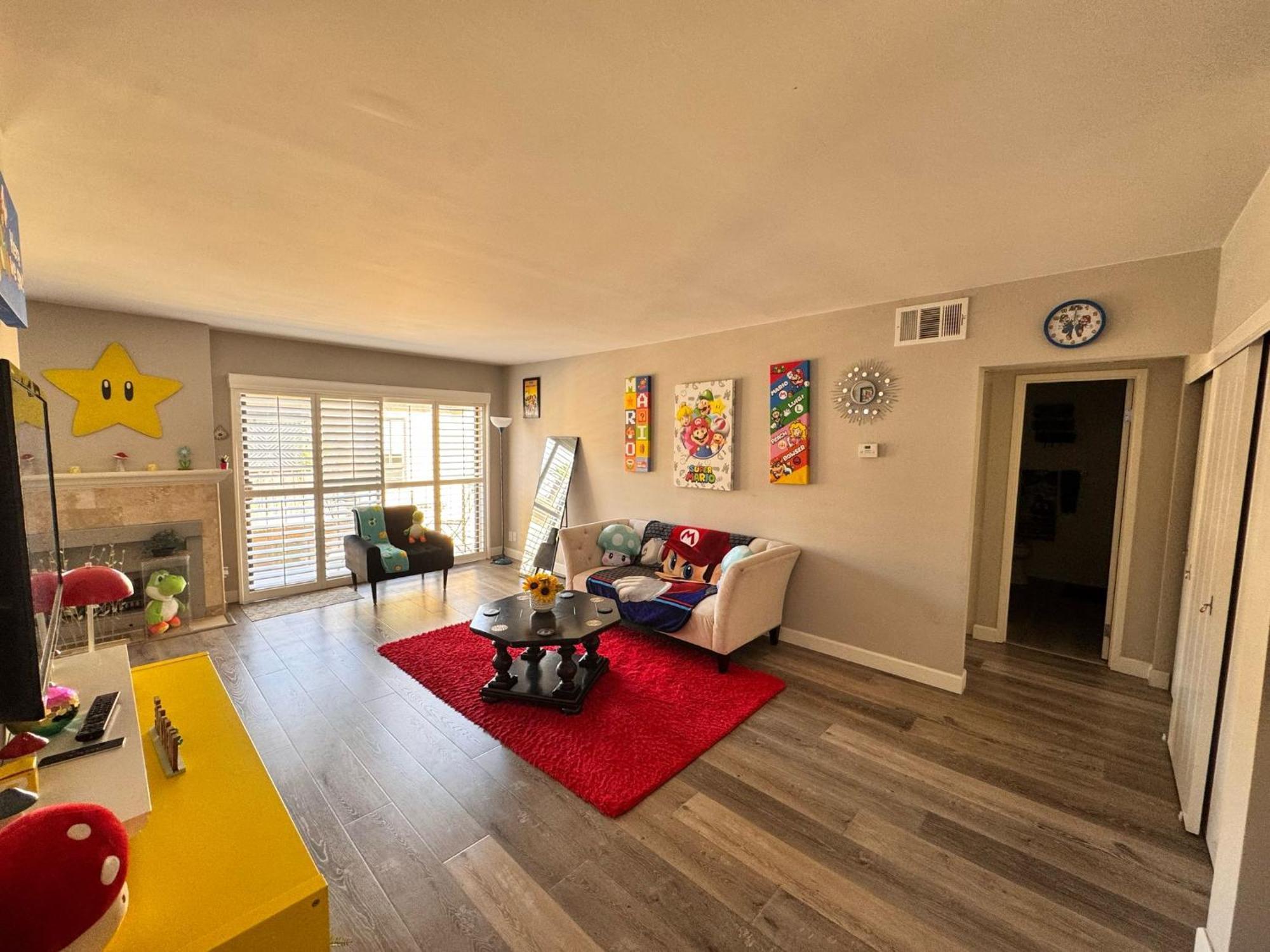 Super Mario Universal 10 Min Loft Free Parking Apartment