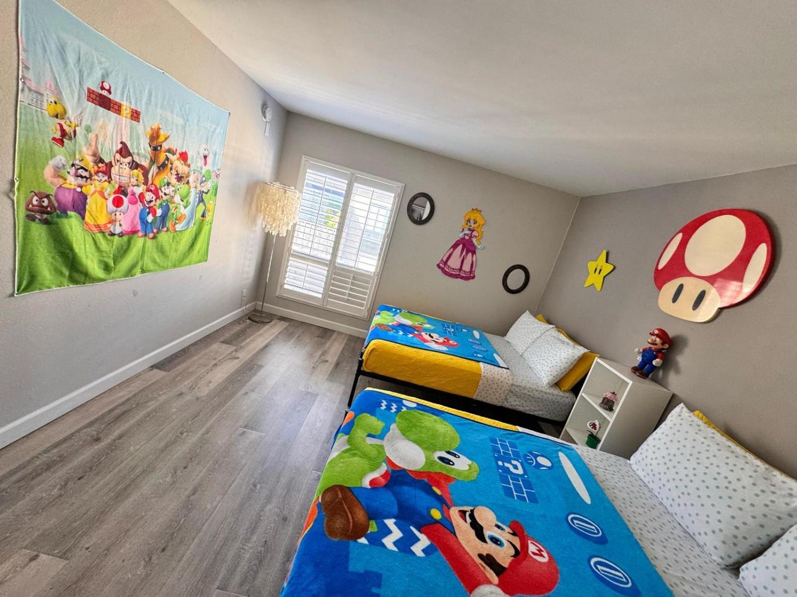 Super Mario Universal 10 Min Loft Free Parking Apartment