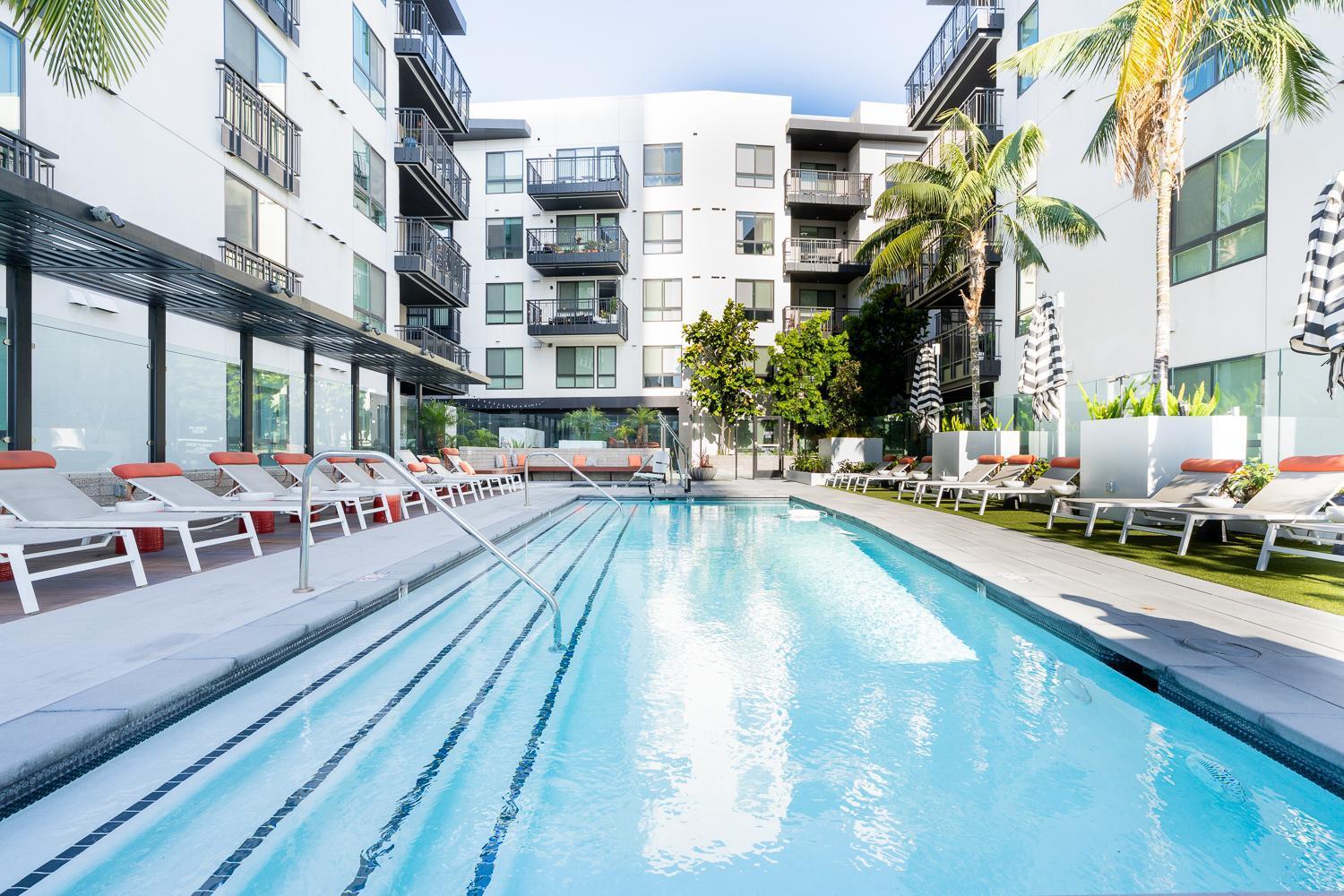 Apartment Sunset Lounge On Sunset Blvd With Pool & Jacuzzi Los Angeles
