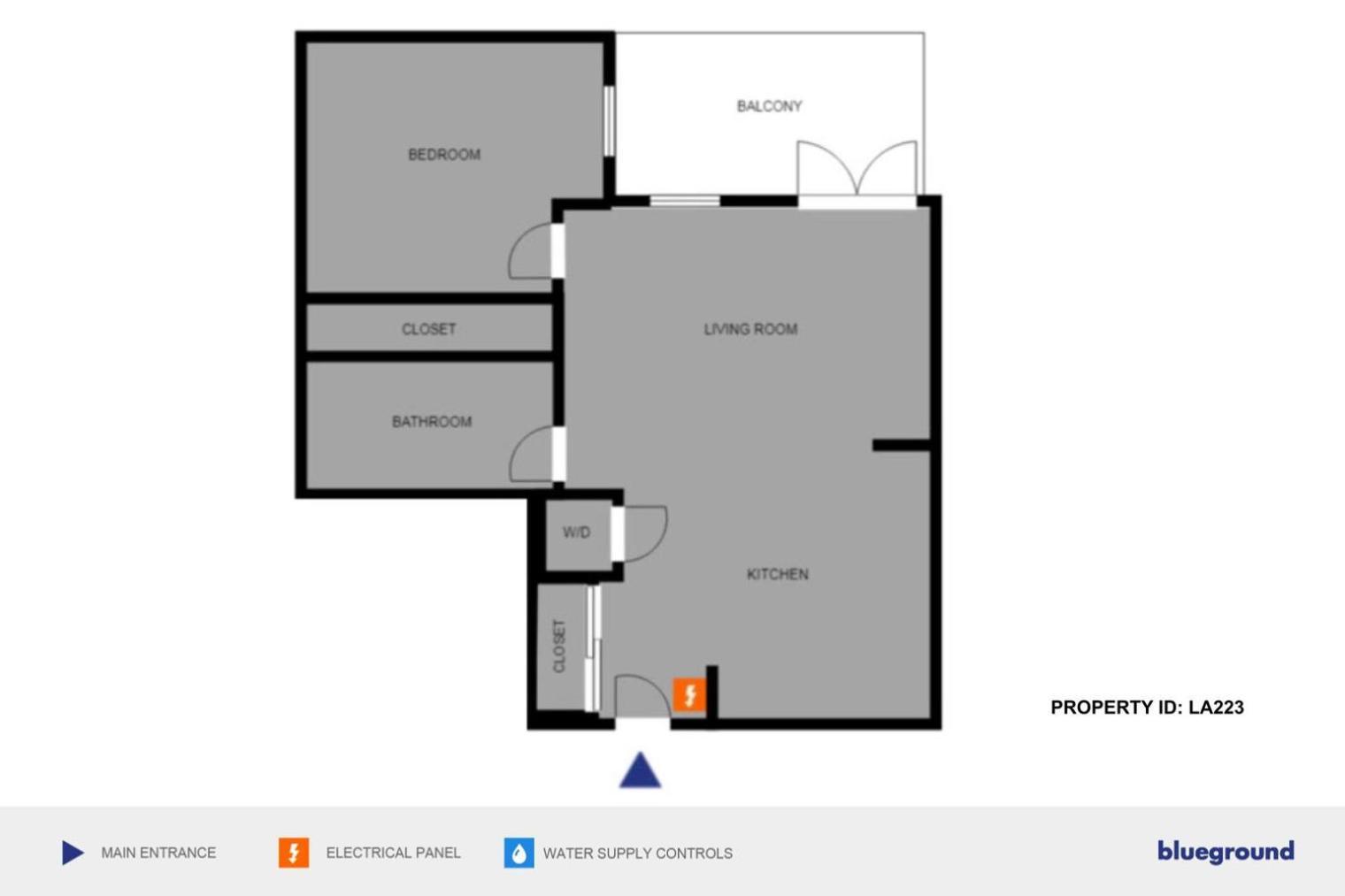 Apartment Blueground Beverly Grove Rooftop Nr The Grove Lax-223 *