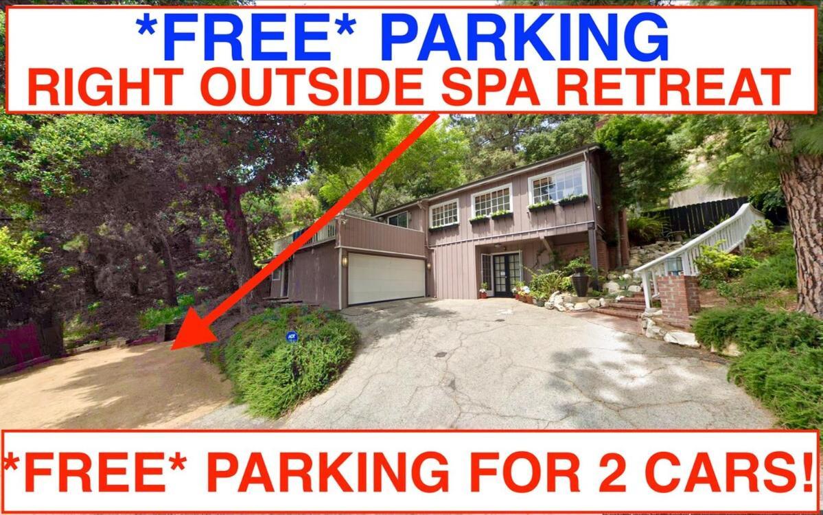 Hollywood Hills Retreat With Jacuzzi Style Tub, Steam Room, Tree-top Views Garden Patio