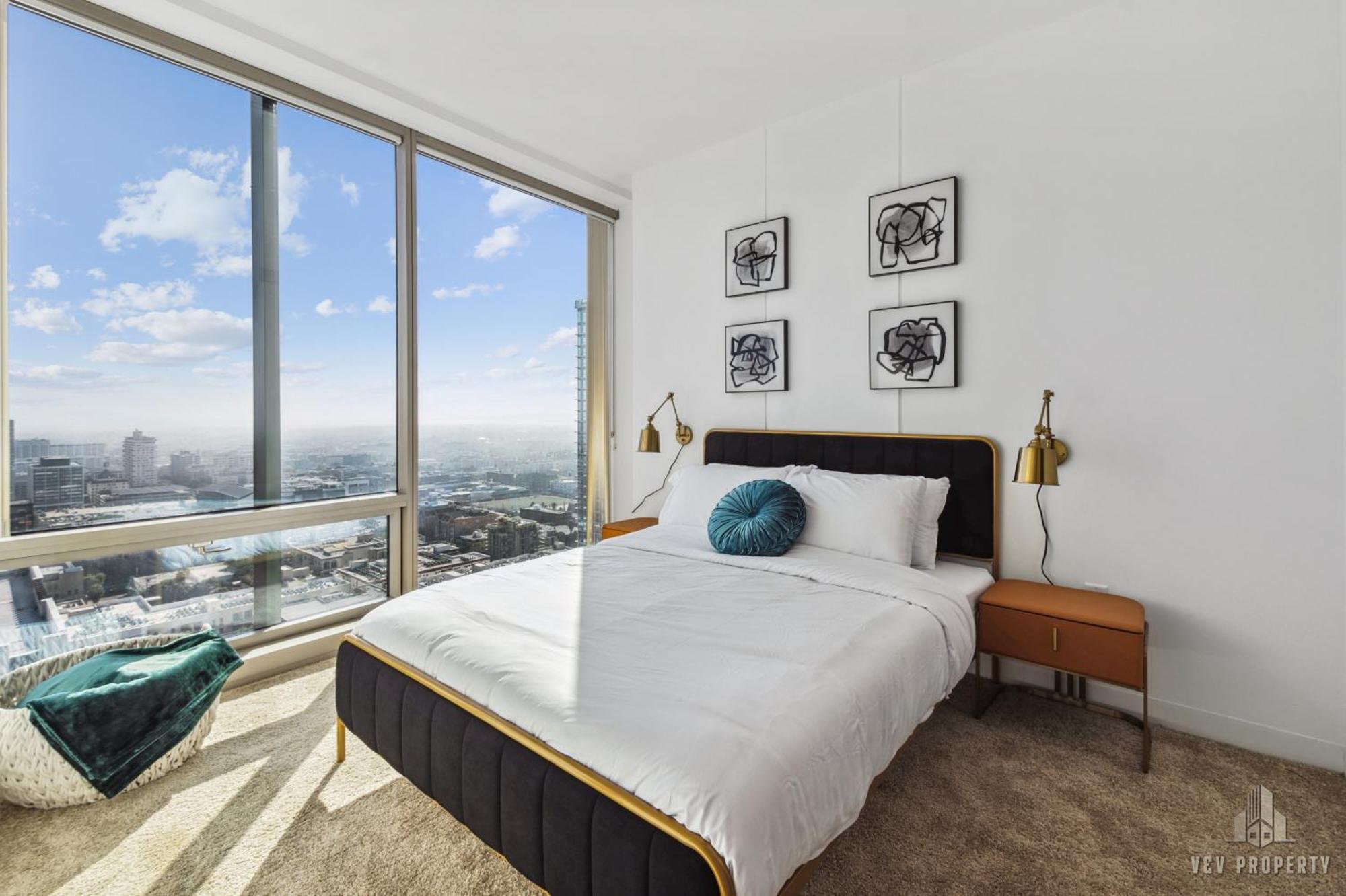 Lux High Rise 1bdr With Free Parking & Pool, Gym Apartment Los Angeles