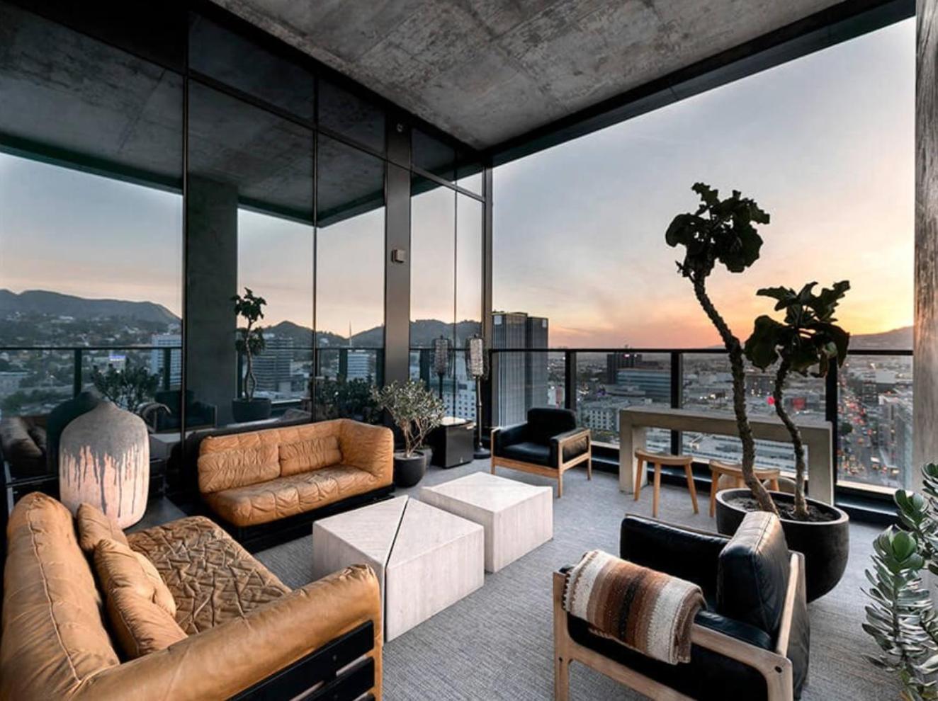 Apartment Rooftop Pool Modern 2br, 2ba - Panoramic Hollywood Views