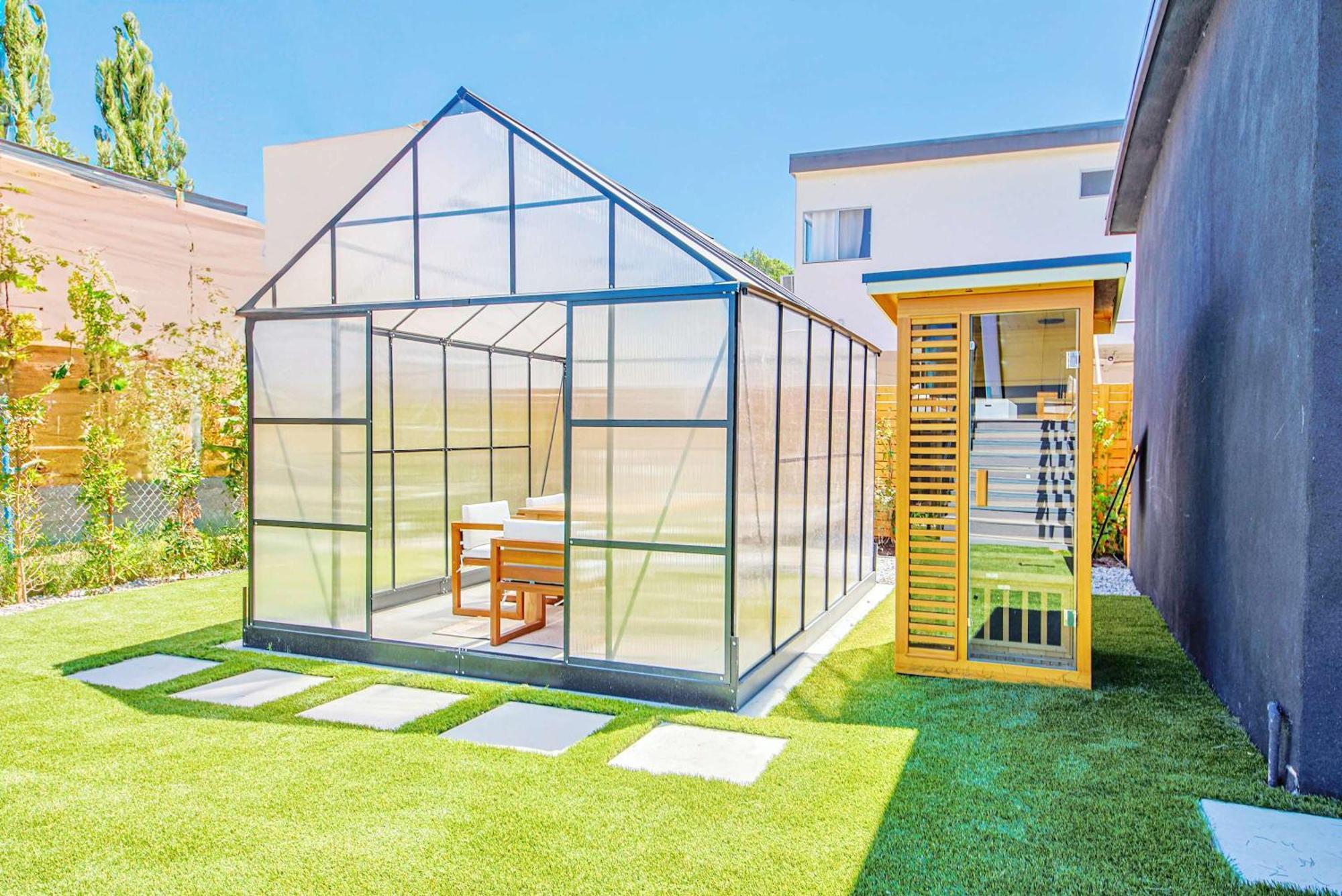 Modern W Jacuzzi Sauna&garden Casa de férias Los Angeles