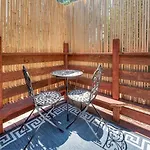 Charming Space With Cozy Wood Deck