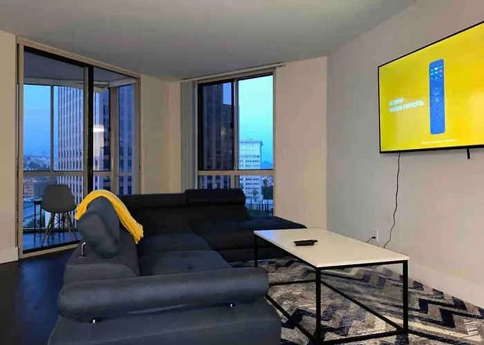 Downtown La ! 2 Bedrooms Modern Unit In Tower