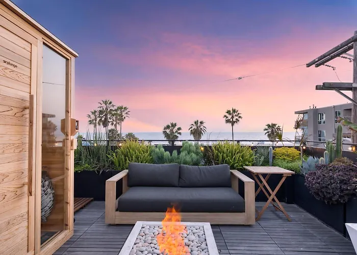 Venice View By Avantstay Walk To Venice Beach Rooftop Ice Bath Luxe Design