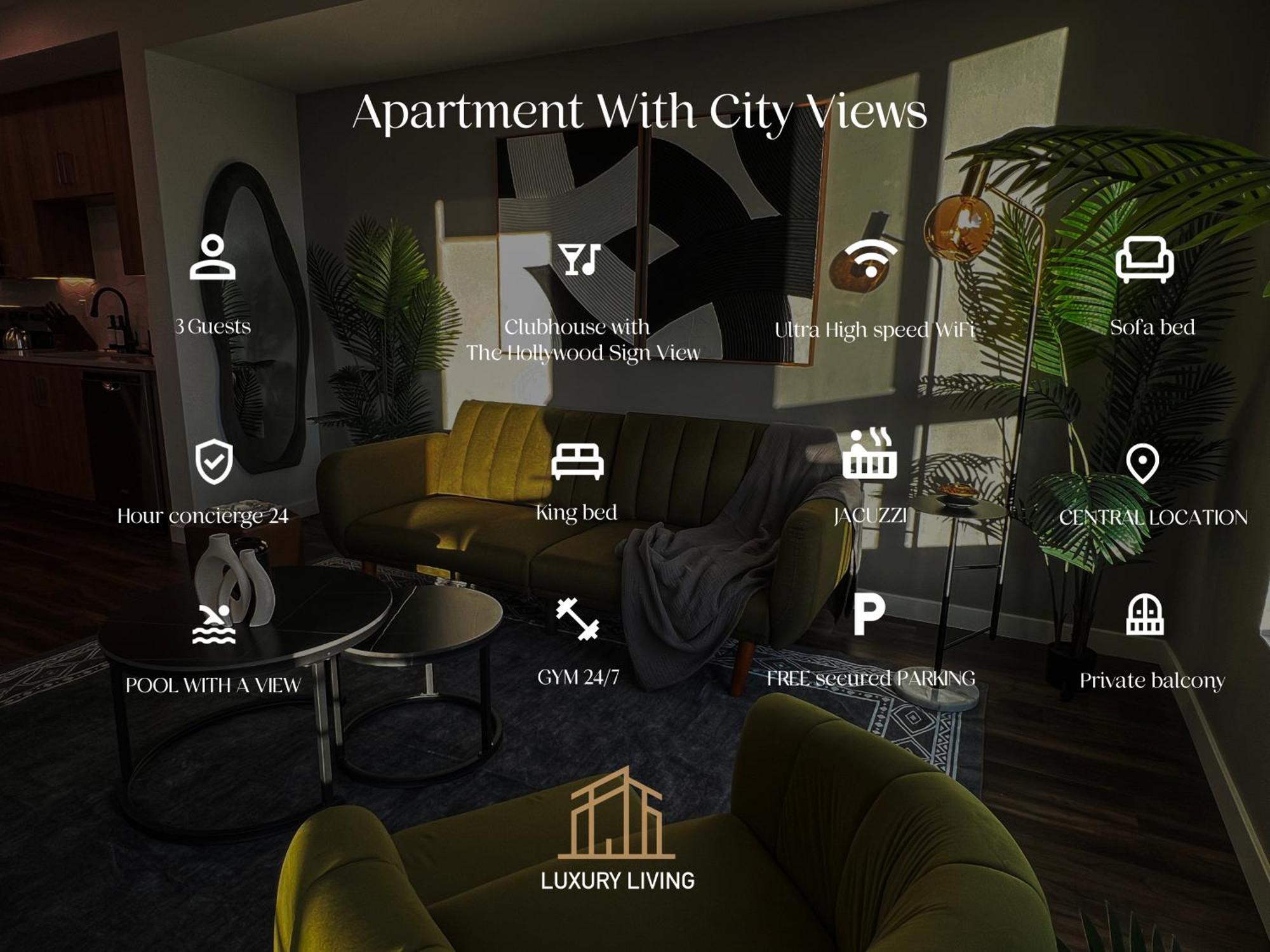 Luxurious Hollywood View - Free Parking Los Angeles