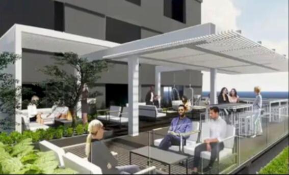 Beautiful 3br High Risepool, Rooftop Views Apartment *