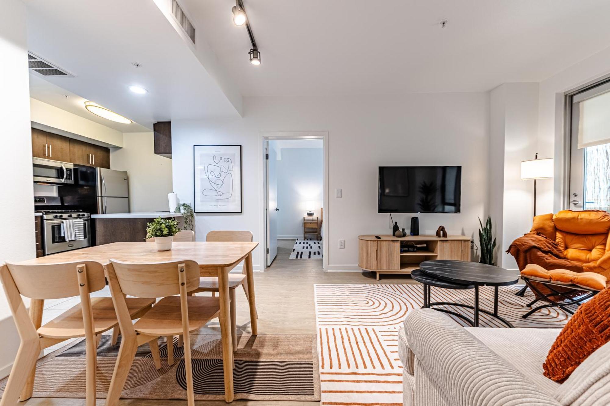Apartamento Stylish 2bdr & 2bth - 15 Mins Walk To The Beach! Los Angeles
