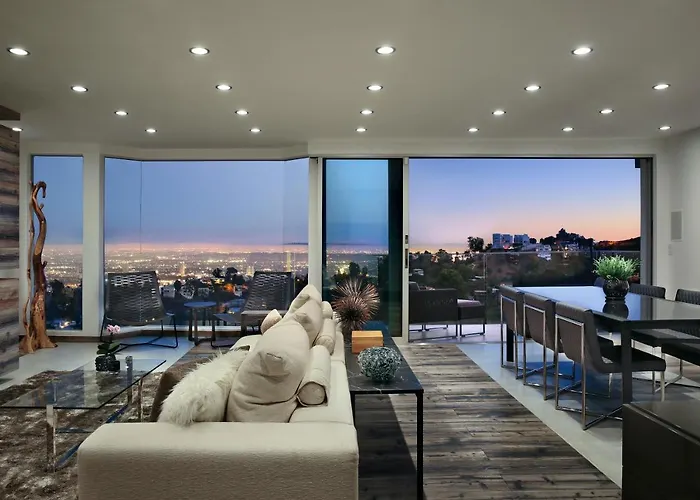 5M New 4Br Jetliner View Modern West Hollywood Hills Oasis