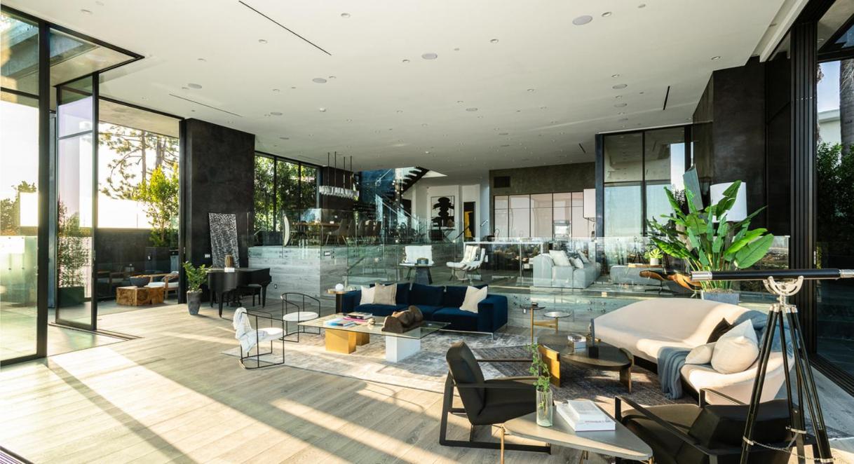 Villa Sophisticated Modern Retreat In Bel Air *