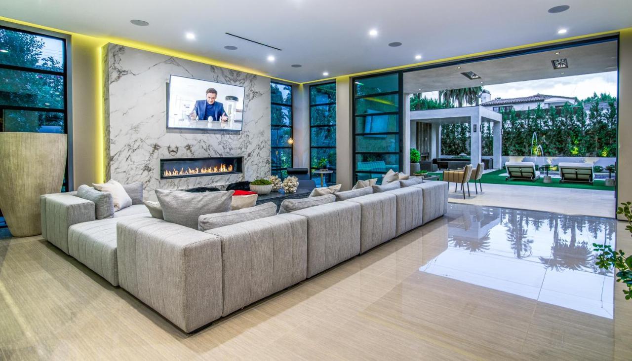 Villa Beverly Hills Majestic Modern Mansion Los Angeles
