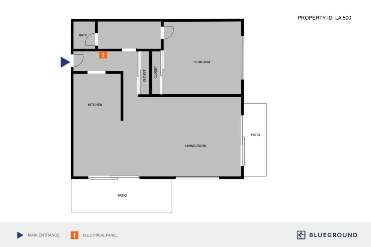 Hollywood 1br W Pool Nr Metro Restaurants Lax-500