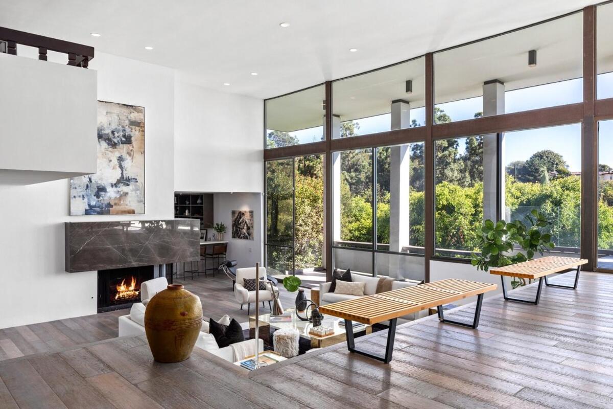 Mid Century Modern In Trousdale With Tennis Casa de férias Los Angeles