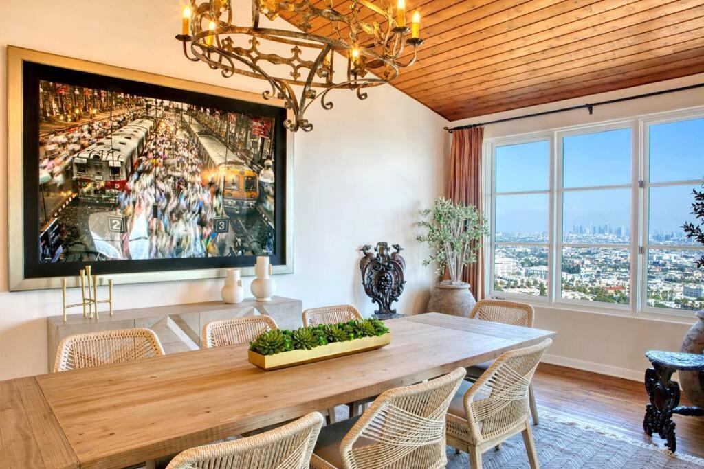 Hollywood Hills Luxury Spanish Estate With Pool & Views