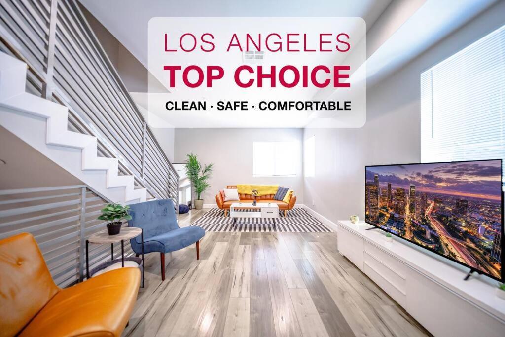 Apartamento 4bd Townhome Sleeps 10 Near Usc/dtla/expo Los Angeles