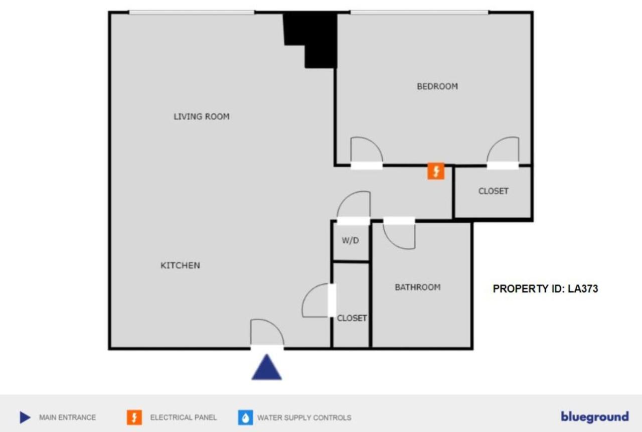 Apartment Downtown 1br W Wd Nr Metro Center Lax-373 *