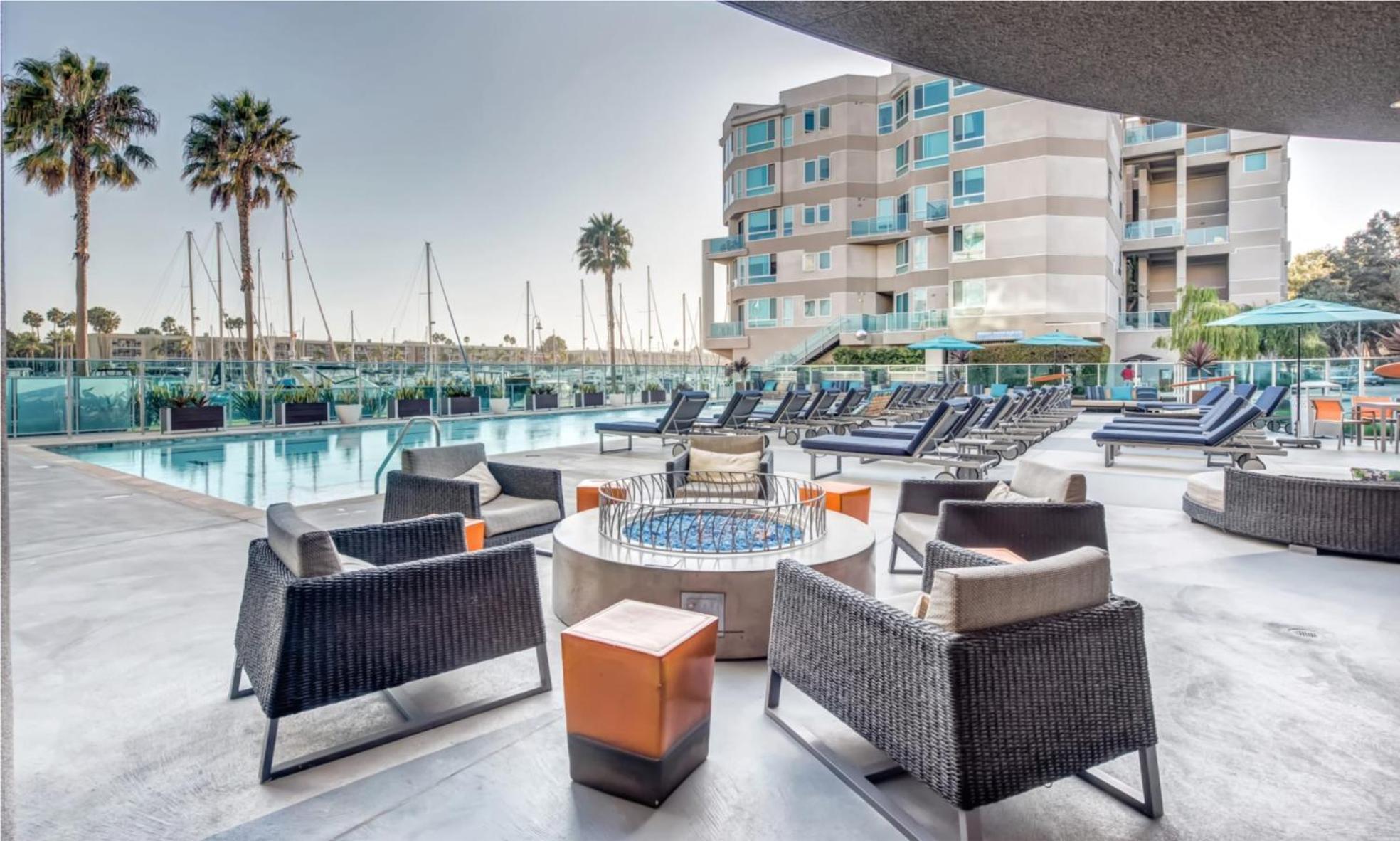 Apartment Blue Water Views Penthouse In Marina Del Rey Los Angeles