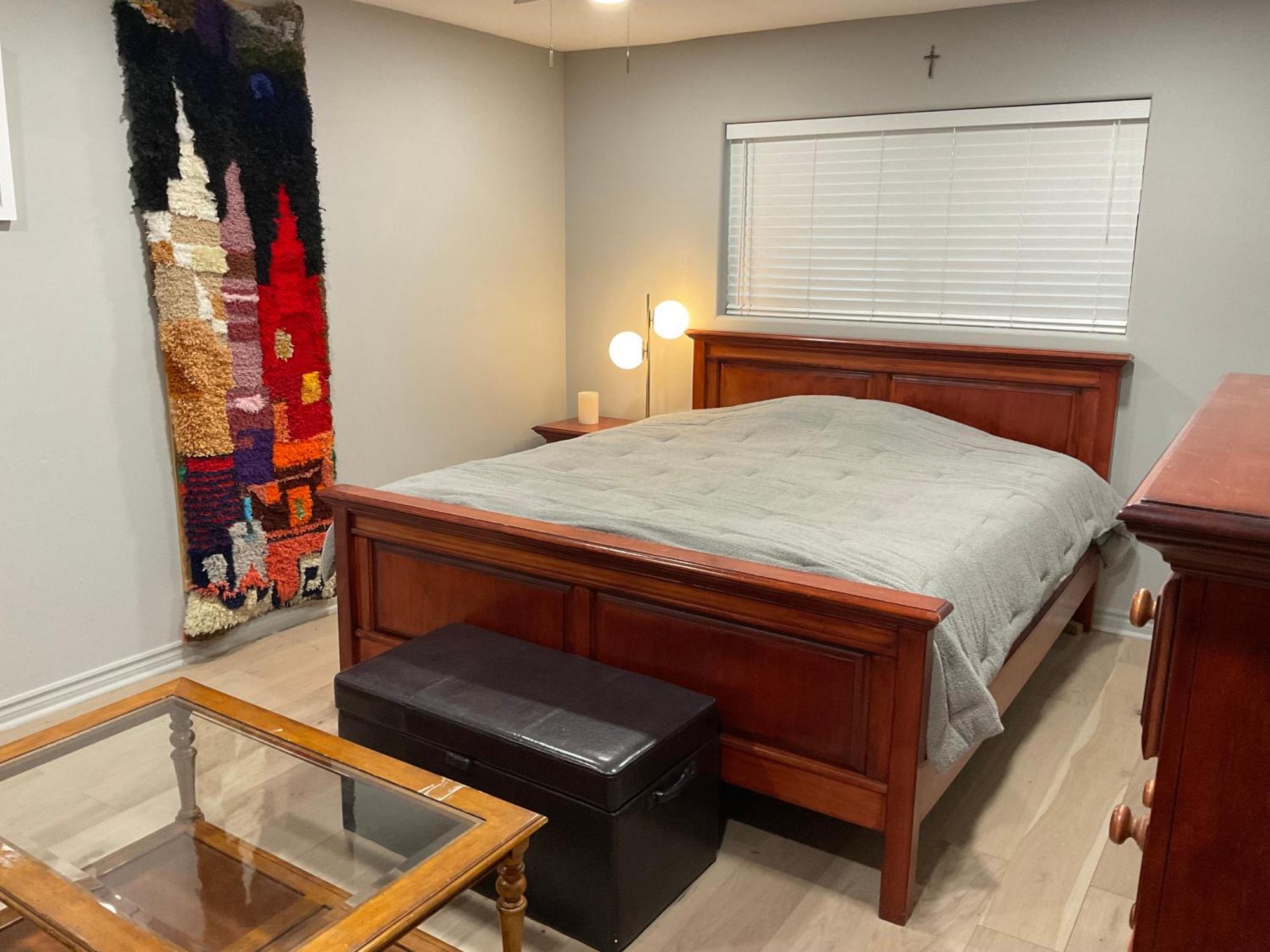A Luxury Master Bedroom In A