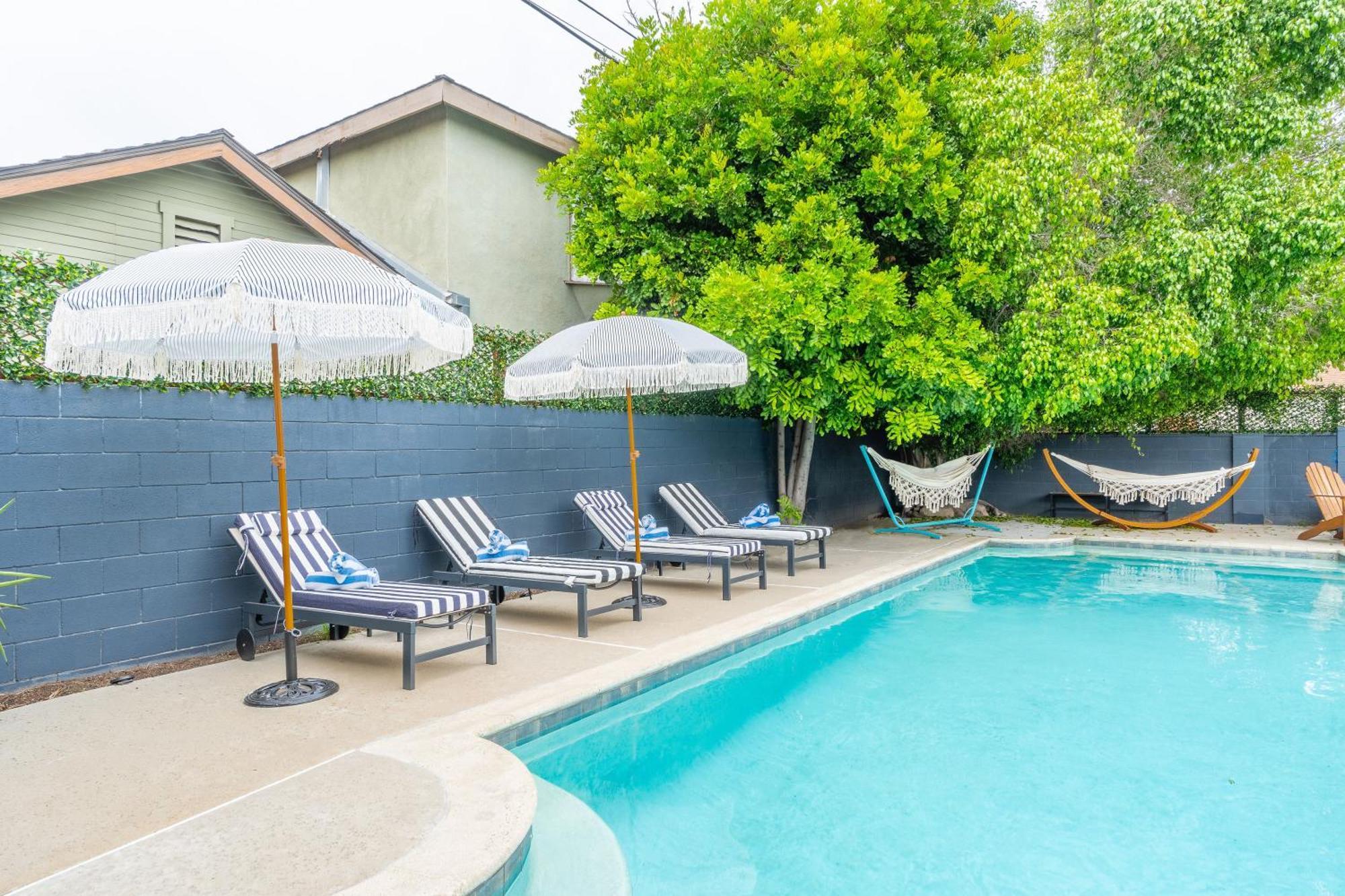 Angel&Rose Universal Hollywood Heated Pool House King Bed Holiday home Los Angeles